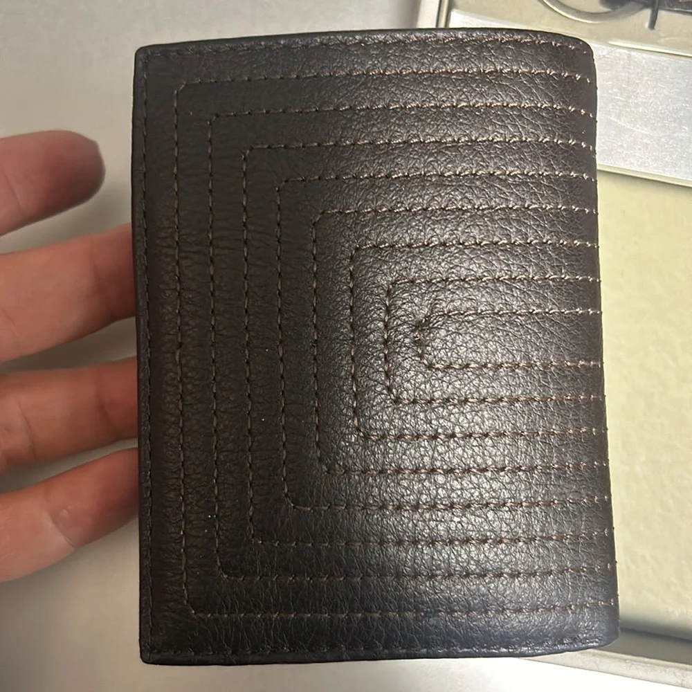 Calvin Klein 79277 Brown Credit Card / Wallet Gift Box Set - NWT